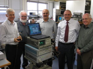  John O'Sullivan y su equipo de investigadores. 2012